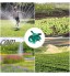 HALOVIE Arroseur de Jardin avec 3 Têtes 360°d'arrosage Automatique Système d'irrigation Tête d'arrosage Pelouse Arroseur avec 2 Modes Arroseur à Irrigation Réglable pour Pelouse Jardin