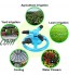 HERCHR Arroseurs de pelouse à 3 Buses arroseur de Jardin à buse rotative à 360 ° avec arroseur Rotatif à Cercle Complet pour arroser Les pelouses de Jardin