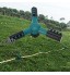 Kadimendium Arroseurs d'eau de Jardin arroseur de pelouse arroseur Rotatif Irrigation de pelouse tête de pulvérisation Automatique à Trois Voies pour l'irrigation de Jardin