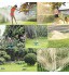 Ksopsdey Arroseur de Jardin Embouts pelouse arroseurs Rotatif à 360 ° pulvérisateur à 3 Bras système d'irrigation d’arrosage de pelouse Arroseur réglable pour Pelouse,Jardin