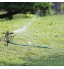 Métal Impact Arroseur Têtes sur Les Pointes Tuyau d'arrosage d'eau Arroseur Automatique à Impulsion avec pulvérisateur Arroseur Durable pour Jardin pelouse