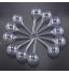 Beauneo 12 PièCes Plante Arrosage Ampoules Automatique Auto-Arrosage Globes en Plastique Boules Jardin Dispositif d'eau Arrosage Ampoules pour Plante