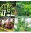 OTUAYAUTO Système d'irrigation de jardin 25 m Kit d'irrigation DIY micro-arroseur automatique pour jardin lit de fleurs plantes de terrasse