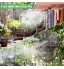 XDDIAS 24m Brumisateur Exterieur Kit D'irrigation Goutte Jardin Brumisation Refroidissement Système D'arrosage pour Terrasse Bricolage Serre（30 Buse）