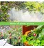 XDDIAS Kit d'Irrigation Goutte 40m Arrosage Automatique Goutte Kit avec Séparateur de Tuyau à 2 Voies Système d'Irrigation pour Jardin Potager Serre