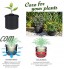CaaWoo Pot a Plantes de Jardin Lot de 5 Pièces Sacs à Plantes en Géotextile pour Tout Type de Plantations