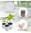 Matogle 600pcs Sac Biodégradable pour Semis Sac Biodegradable Non-tissé de Pépinière Respctueux Environnement Élever Taux Survie de Plante Convenir Maison Jardin