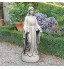Design Toscano Madone de Notre Dame Statue Religieuse de Décor de Jardin 91 cm polyrésine pierre antique