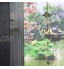 Carillons Eoliens Extérieur Cloches Vintage Fengshui Bell 2pcs à Vent de Jardin Décoration Suspendue Bonne Chance Ornement Pour Extérieur Jardin Balcon