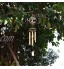 JOELELI Carillon éolien en en bambou Cloche à vent Décoration à suspendre pour l'extérieur l'intérieur la maison le jardin la terrasse la cour la campagne ou le balcon