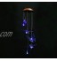 Rodipu Carillons de Vent de LED décor lumière carillons de Vent Solaire lumière lumière de décor de carillons de Vent Utilisation extérieure pour la Lampe deColor Butterfly