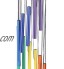 Tube coloré Carillons éoliens Suspendus Décor Fenêtre Carillons éoliens pour la Maison Salon Extérieur Jardin Décor Ornement