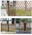 Clôture bois Clôture Extérieur clôture de jardin télescopique Garde-corps décoration grille barrière Animaux porte Barrière Size : 131x270cm