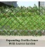 Dehongwang Clôture treillis extensible extensible de 40 cm clôture de jardin artificielle pour balcons cours fenêtres escaliers murs et autres endroits