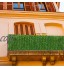 Frunimall Clôture de lierre artificielle panneaux de haies artificielles feuilles artificielles clôture décorative pour jardin balcon décoration extérieure aneth vert clair 1 x 3 m