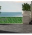 MMUK Aritificial Lierre clôture Murale décor-Haies artificielles Faux Lierre Feuilles clôture confidentialité écran Couverture Panneaux Treillis décoratif pour Jardin extérieur