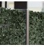 Plantes Artificielles Clôtures Clôture de jardin haie de lierre artificielle tissée dans un tapis de grille en plastique clôture de confidentialité de jardin haie de lierre clôtures décoratives
