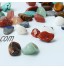 Lot de 80 pierres naturelles polies assorties de forme irrégulière Petite taille