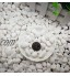 Msrlassn Gravier Décoratif Blanc de Pierres Décoratives Cailloux Blanc pour Pots de Fleurs Plantes Aquarium Décorations de Jardin Blanc 1 kg