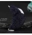 YANGB Pierre de Chakra 1PC Natural Cristal Stone Moon Forme de la Lune guérison méditatif Poli Mascotte de Reiki coloré Cadeau de la décoration de la Maison Color : Opal Size : 1pc