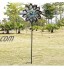Jxuan Moulin à Vent en Métal Décoration de Jardin Cinétique Sculptures & Statues pour Girouette Jardin Pelouse Arrière Patio Avalanche