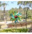 Yajun Moulin à Vent Extérieur 3D de Spinner d'art de Fer pour des Décorations de Jardin de Pelouse de Cour de Patio Imperméable Windmill Facile à Installer