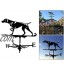 Girouette girouette en métal Animal girouette de décor de Jardin de Toit extérieur Direction du Vent de Cour Indiing Jardin de Chien