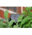 dobar 40015 Lot de 5 Anneaux LED pour Bordure de Plantes avec Panneau Solaire Noir