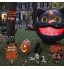 Gukasxi Lot de 7 panneaux de décoration d'Halloween pour jardin pelouse tombe piquet de cour décoration d'Halloween