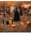 YARNOW Fantôme Cour Jeu Halloween Décorations Extérieure Halloween Fantôme Silhouette Jardin Signe Fantôme Drapeau Et Décor Pelouse en Plein Air Accessoires D' Halloween