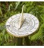 Cadran solaire pour célébrer les grands événements de votre vie Fabriqué à la main Inscriptions en anglais Métal 1st Anniversary