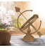 EASYmaxx Garden Decoration Rust Look Sundial | Weatherproof Peut être placé presque partout |Ø ca. 26 cm & Height ca. 30 cm [metal in rust look]