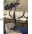 H. Packmor GmbH Sculpture en bronze avec cadran solaire Décoration de jardin 50 x 85 x 60 cm