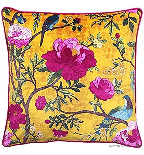 Paoletti Chinoiserie 50X50 C Case Gold Polyester Gelb 50x50cm