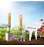 GWHOLE Lot de 100 Etiquettes de Plantes T-Type en Plastique pour Fleur Légumes Graine Jardin Pépinière