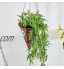 Pots de fleurs à suspendre Plante murale tissée en osier Plante murale Pot de plante suspendue Paniers de jardinière avec égoutteur et chaîne pour la fenêtre de balcon porche Pot de fleurs mural
