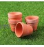 12 pièces 3x3 cm Petit Mini Pot en Terre Cuite Argile céramique poterie planteur Cactus Pots de Fleurs succulentes pépinière Pots pour Plantes