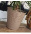 com-four® 3X Pot de Fleurs aux Couleurs Vives Pot pour Fleurs et Herbes aromatiques Pots d'extérieur et d'intérieur Pot de Plante Turquoise Brun Blanc
