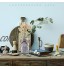 GLAITC Shabby Chic Vase Vintage Vases à Fleurs en Métal Rustique Style Français Pot de Fleur en Fer Pichet Fleurs Vases Galvanisé Can Tin Seau Vase Décoratif Pot pour Jardin Décor À La Maison Gray