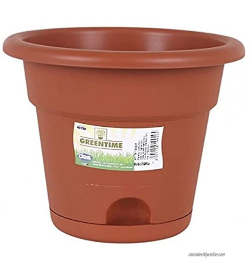 Greentime Eco 54048 Pot avec Soucoupe 20 cm