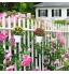 Hemoton 8 Pièces Accueil Jardin Décoration Hanging Pots De Fleurs Seau avec Crochet Amovible