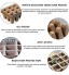 munloo 240 Pot semis Biodegradable Pots de Pépinière Dégradables Pots de Fleurs Carrés 20 Morceaux de 12 Grilles pour Planter des Plantes des Fruits et des Légumes dans Le Jardin